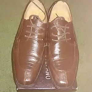 Boys Dress Shoe Brown Y3